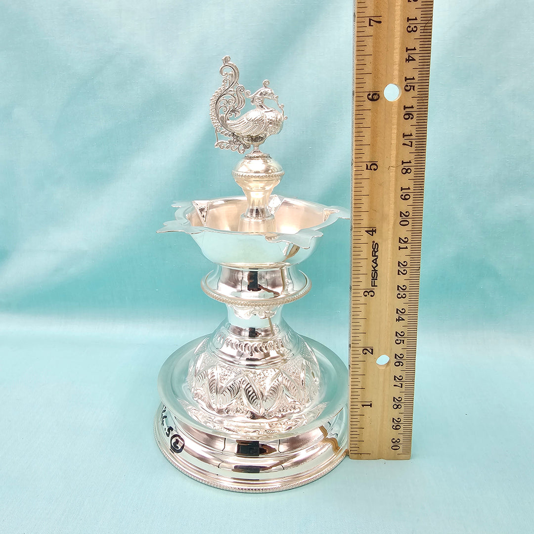 SILVER 13.5" Deepam set