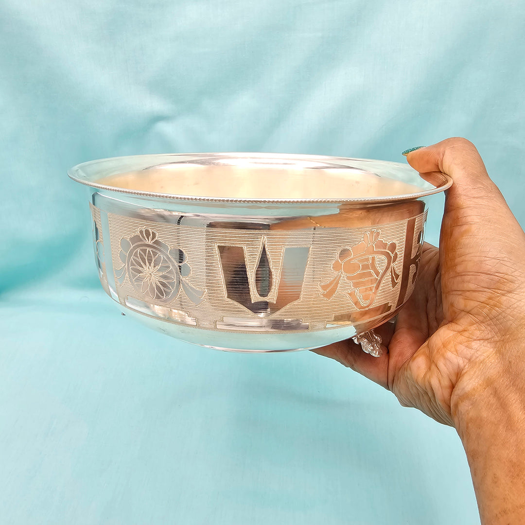 Silver Big Bowl