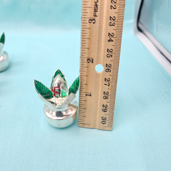Enamel paint silver kalasham