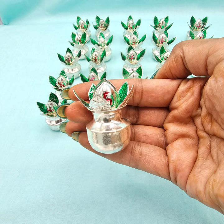 Enamel paint silver kalasham