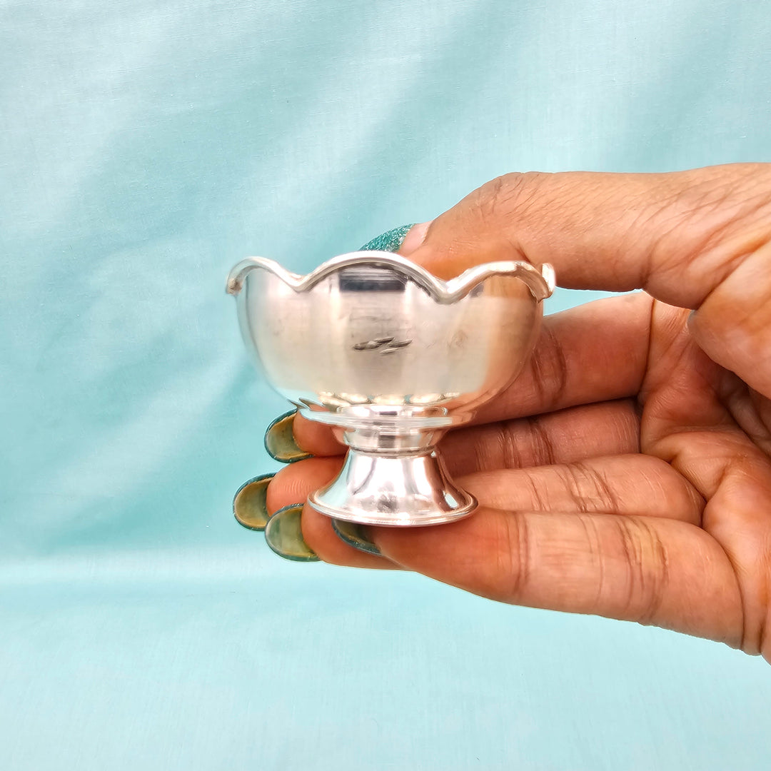 silver prasadham bowls