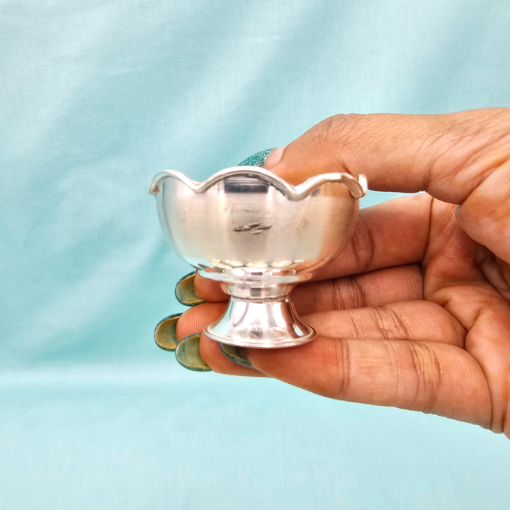 silver prasadham bowls