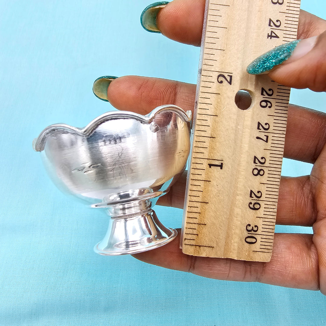 silver prasadham bowls
