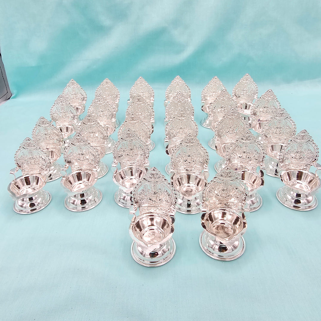 Silver small Kamakshi deepam