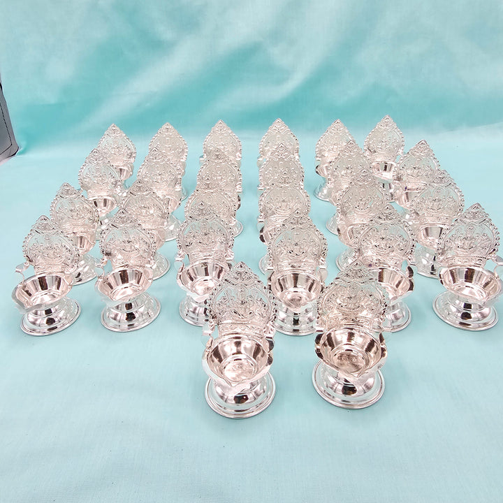 Silver small Kamakshi deepam