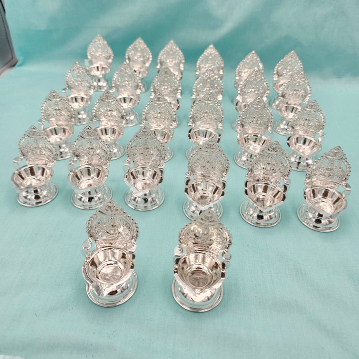 Silver small Kamakshi deepam