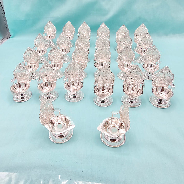 Silver small Kamakshi deepam