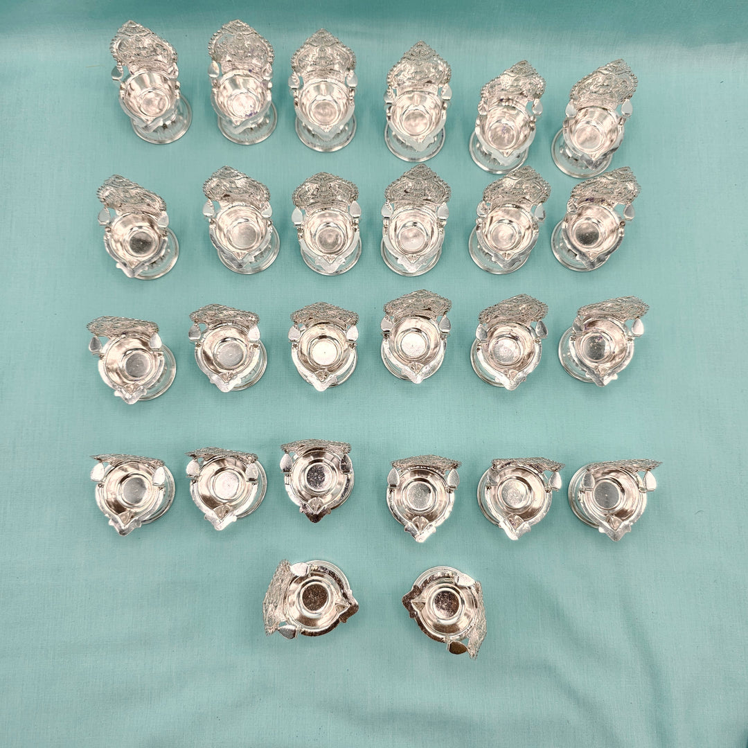 Silver small Kamakshi deepam