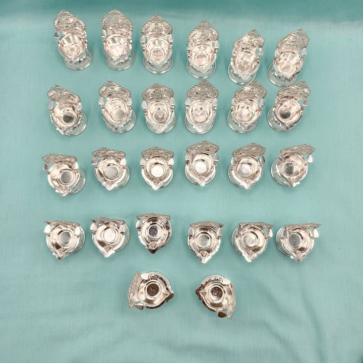 Silver small Kamakshi deepam