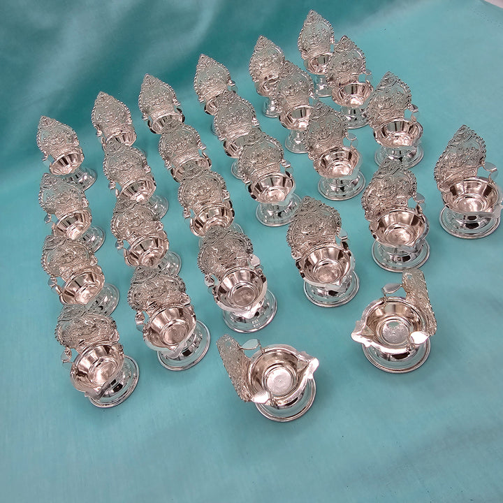 Silver small Kamakshi deepam