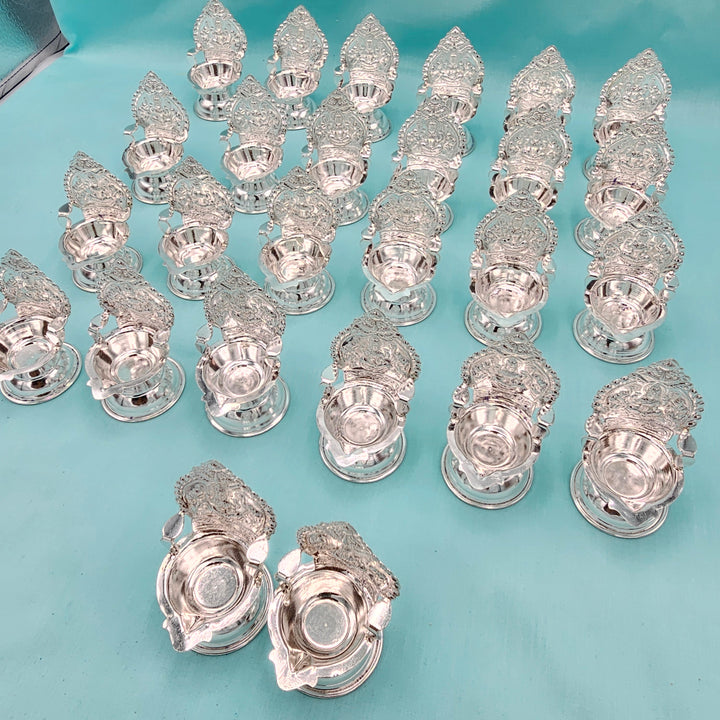 Silver small Kamakshi deepam