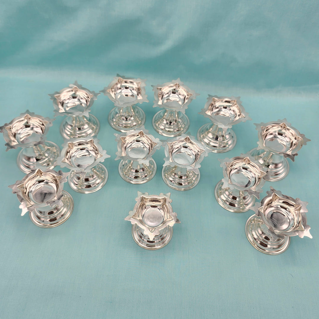 Pure Silver star deepam