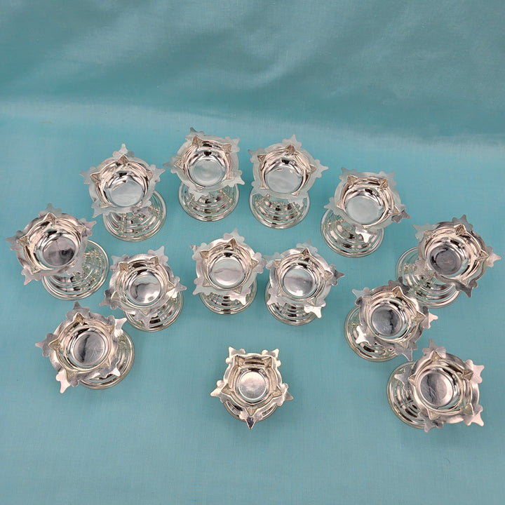 Pure Silver star deepam