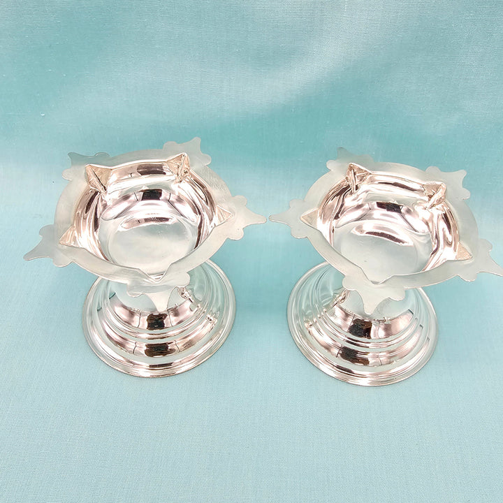 Pure Silver star deepam