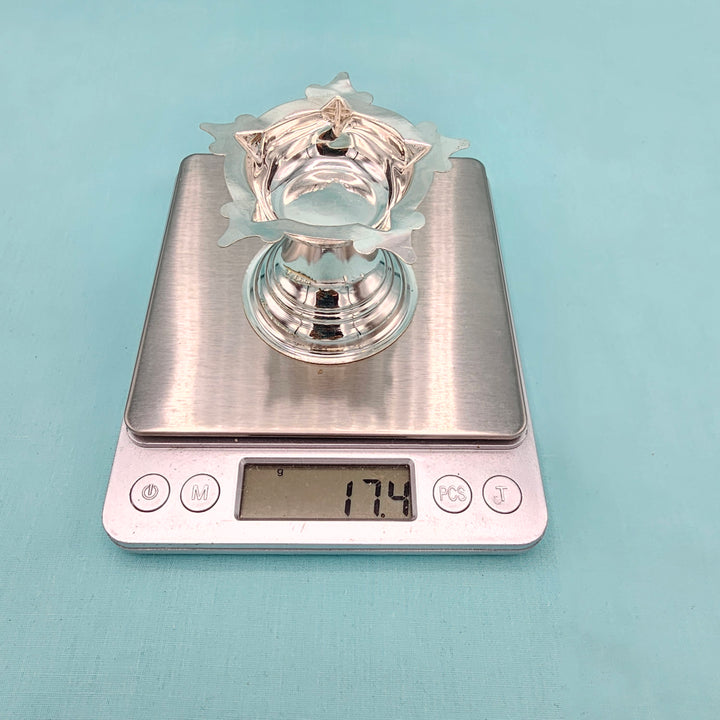 Pure Silver star deepam