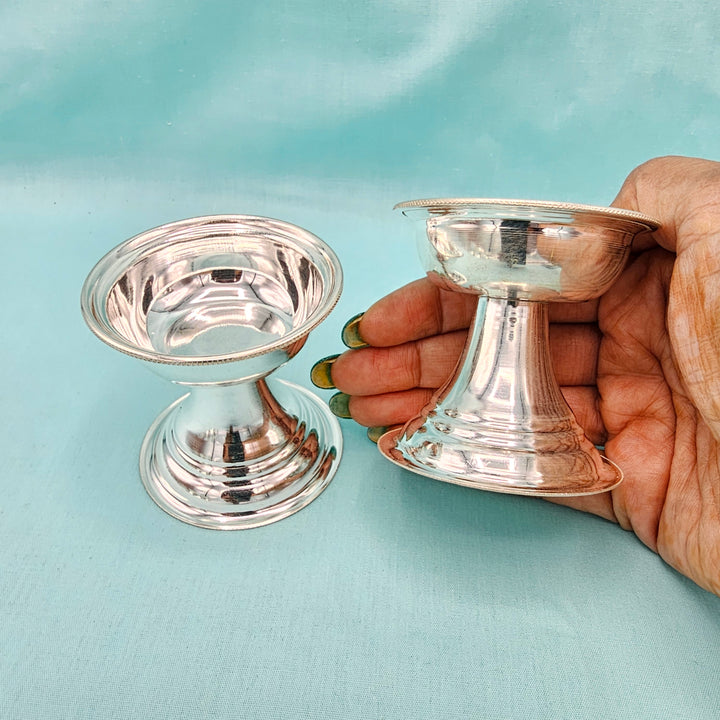 Silver Round deepam