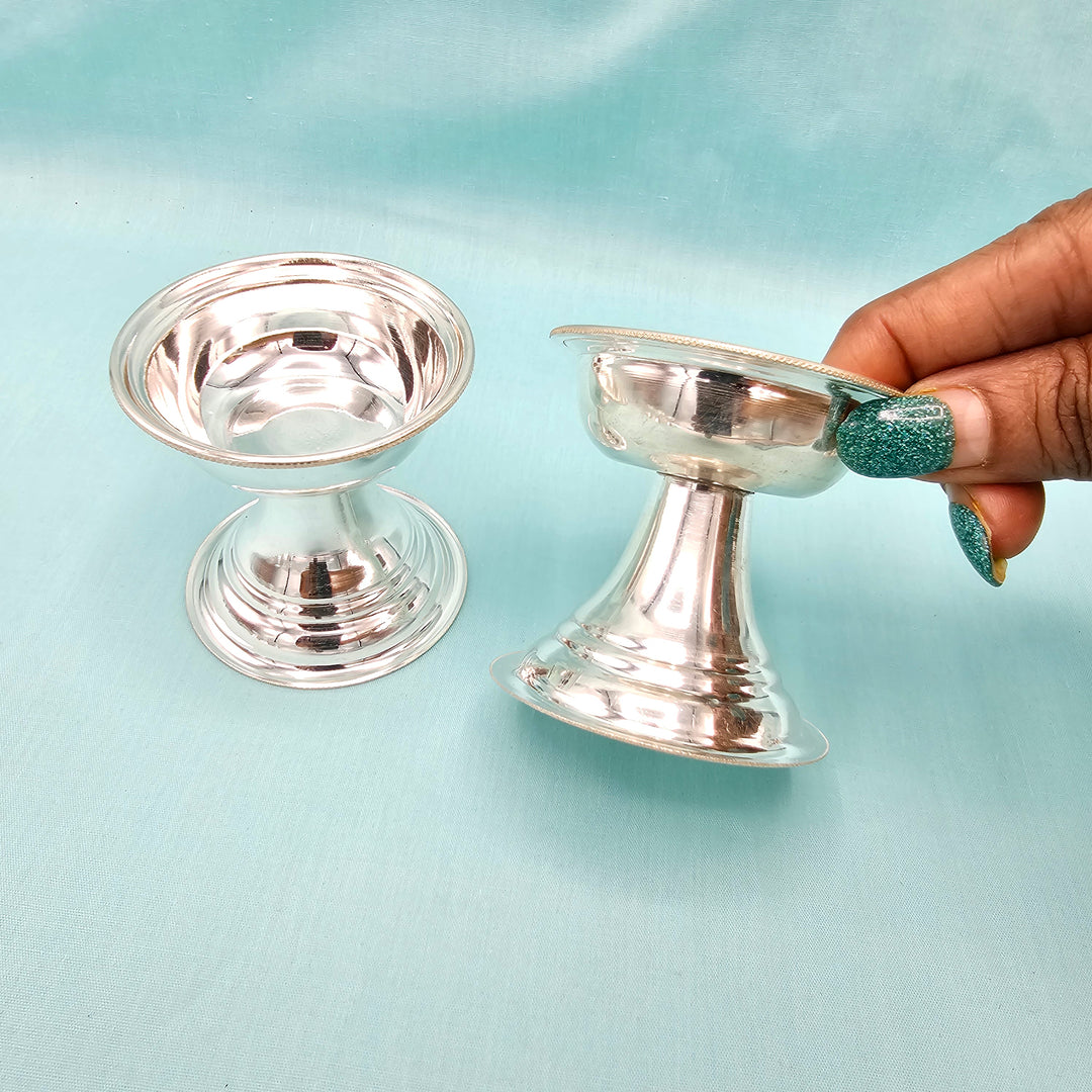 Silver Round deepam