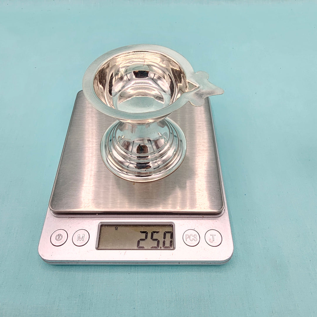 Daily pooja Silver deepam