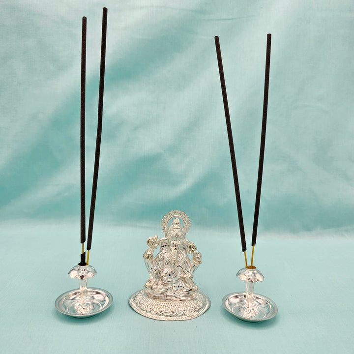 Silver Agarbatti stand