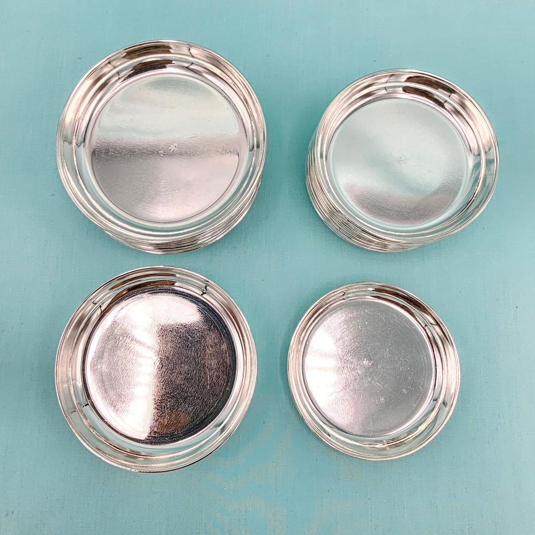 3"Silver small plate