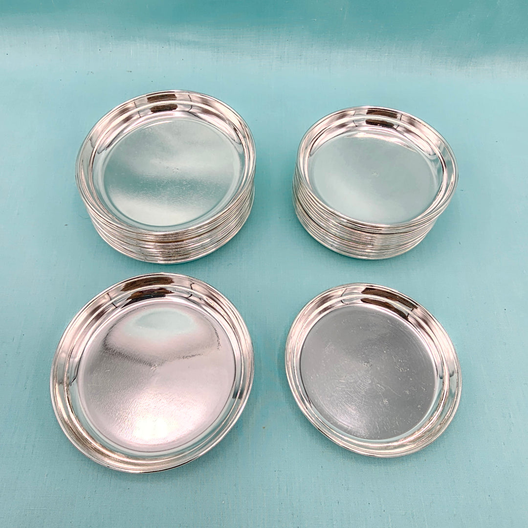 3"Silver small plate