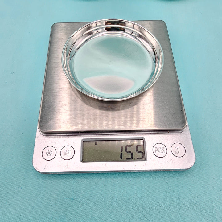 3"Silver small plate