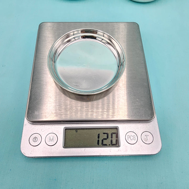 3"Silver small plate