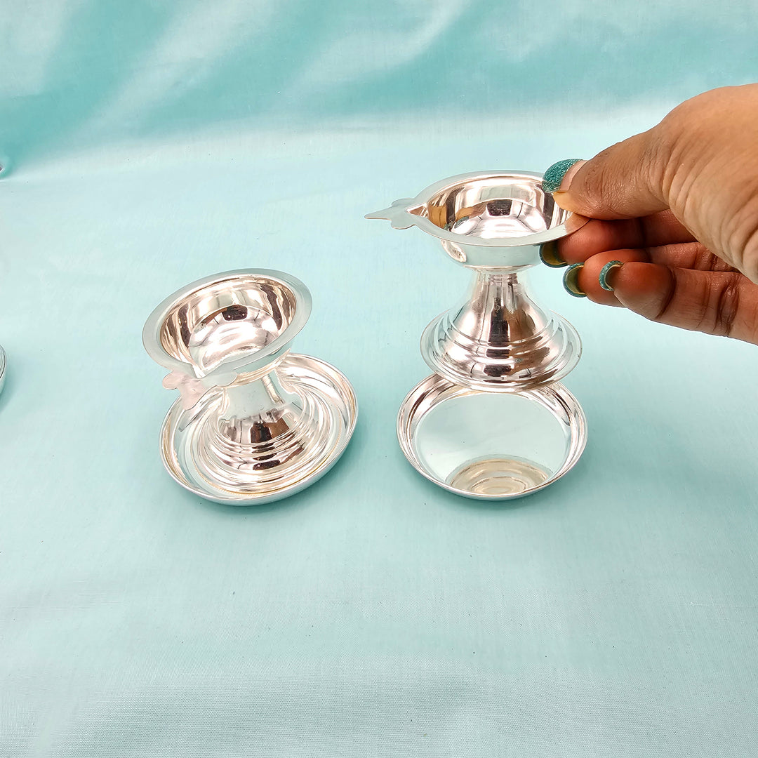 3"Silver small plate