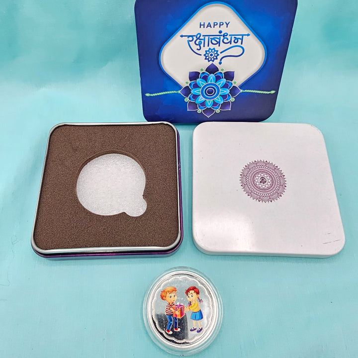 20gm Rakhi Silver Coin