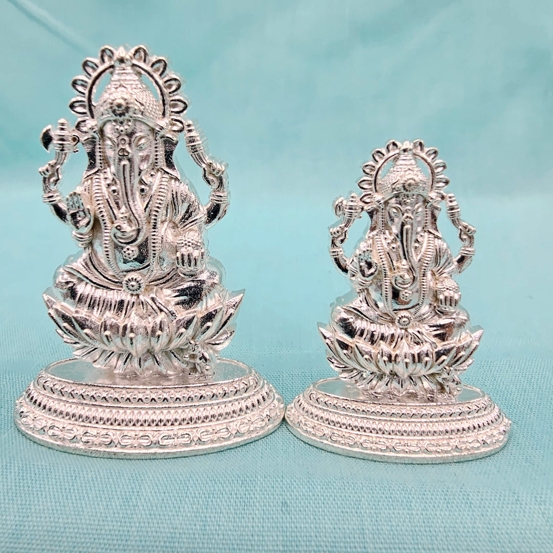 Silver Ganesh idol