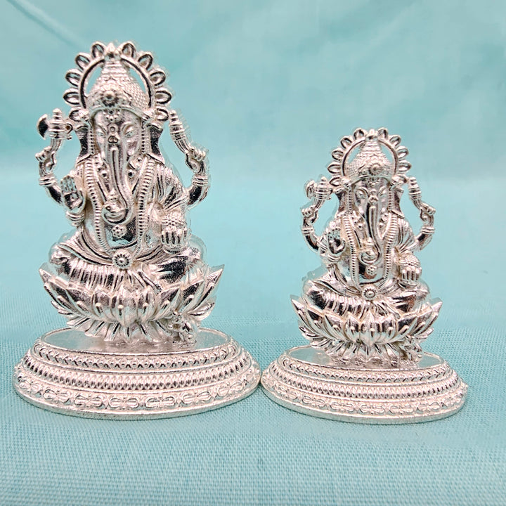 Silver Ganesh idol