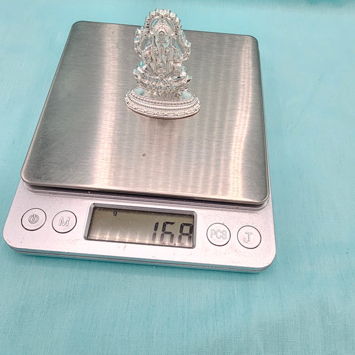 Silver Ganesh idol