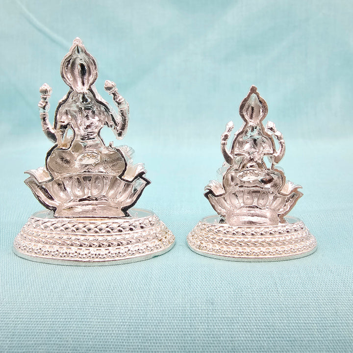 Silver Lakshmi Idol