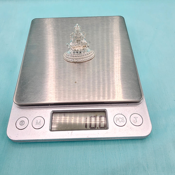 Silver Lakshmi Idol