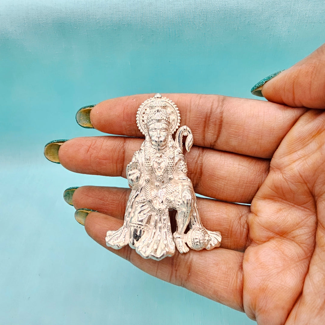 Silver Lord Hanuman