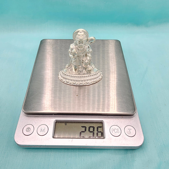 Silver Anjaneya swami