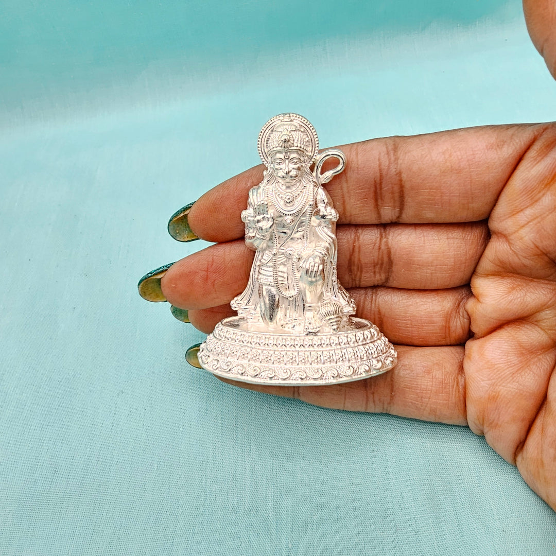 Silver Anjaneya swami