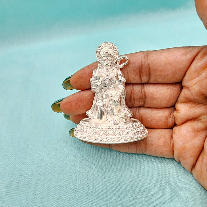Silver Anjaneya swami