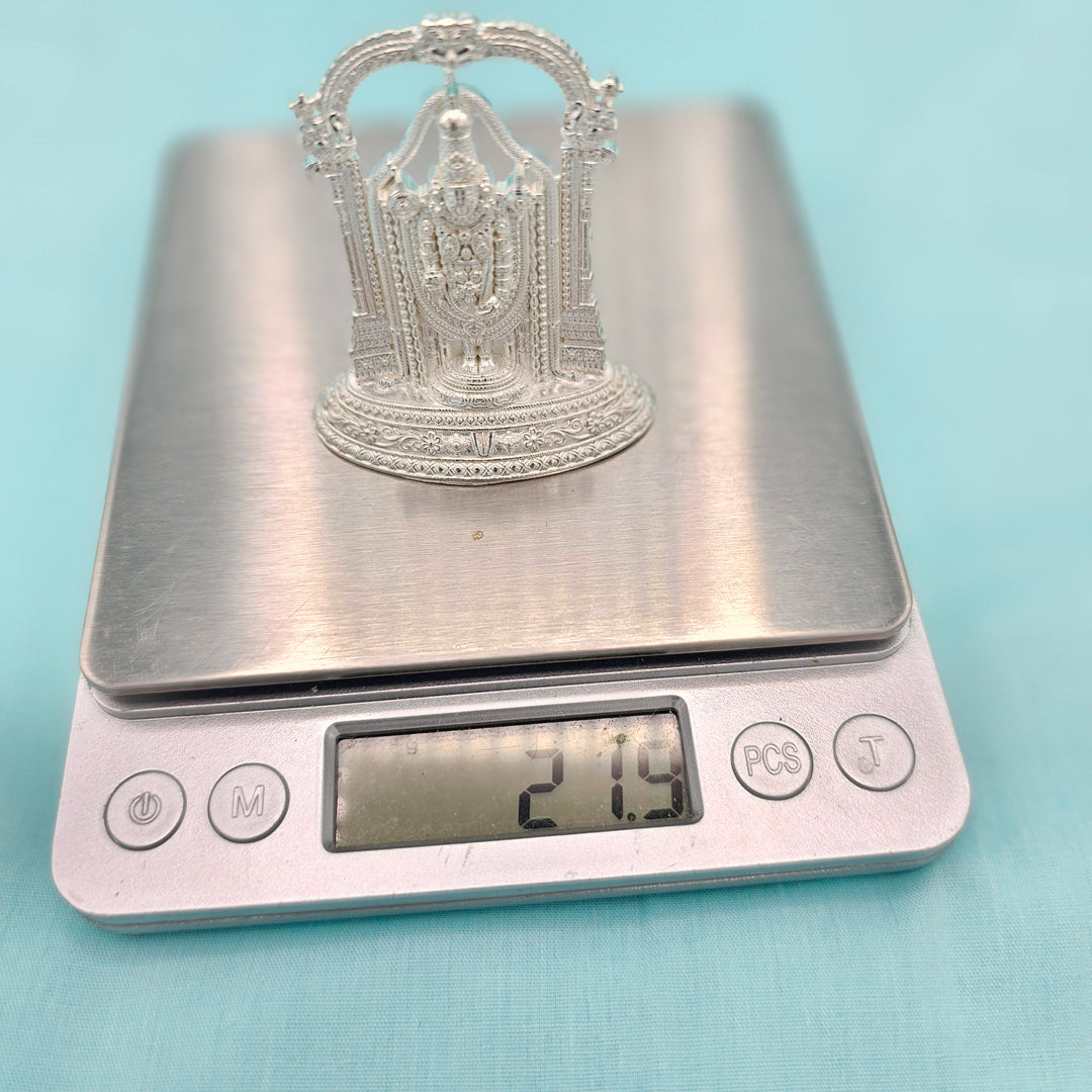 Silver Venkateshwara swami