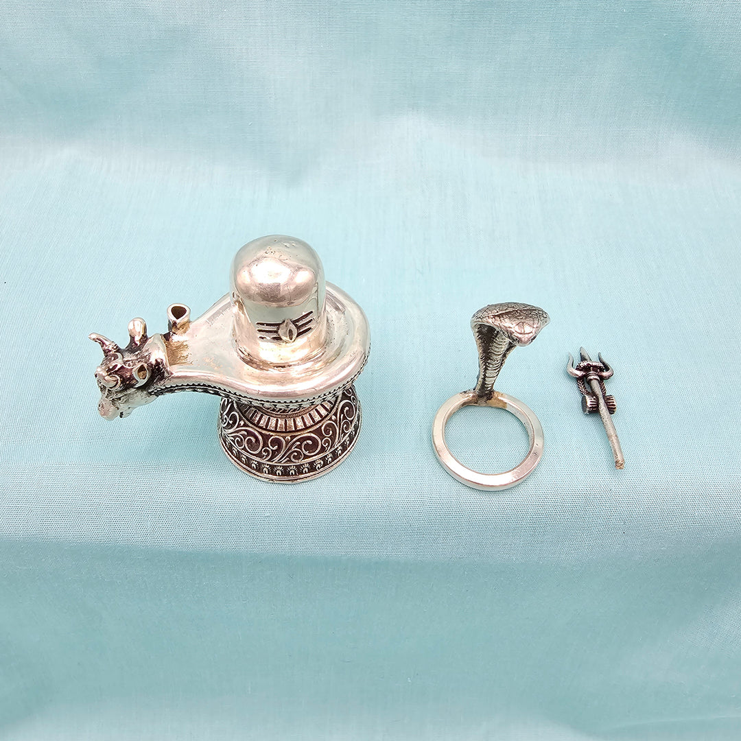 92.5 Silver Shivalingam
