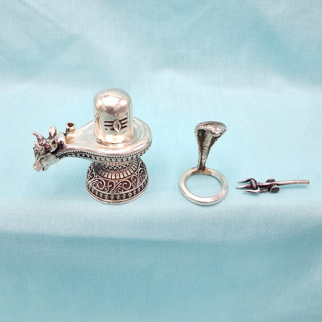 92.5 Silver Shivalingam