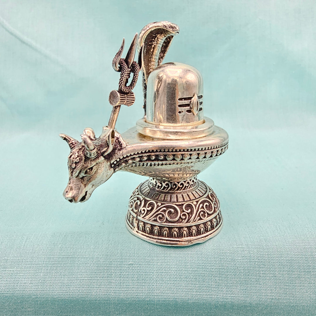 92.5 Silver Shivalingam