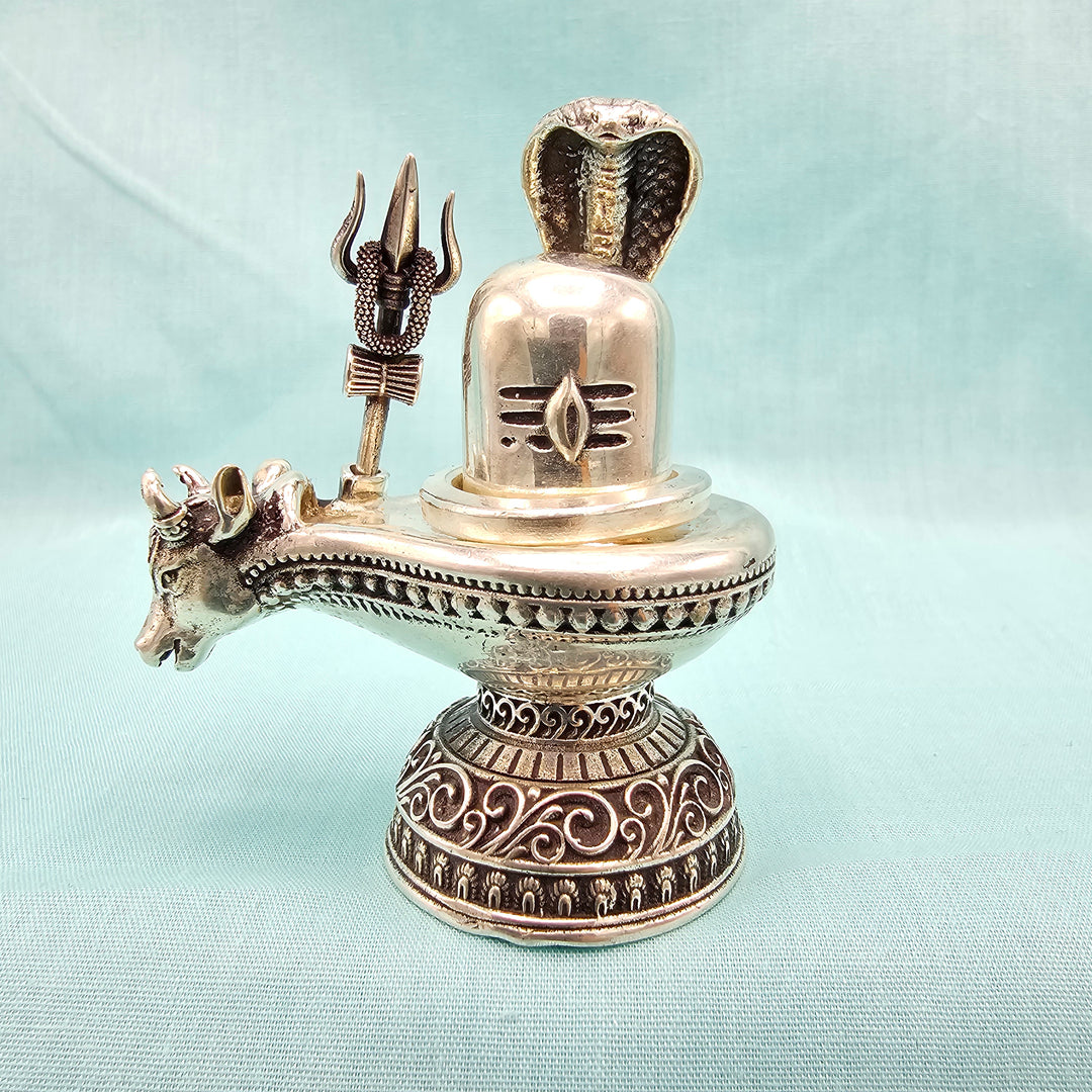 92.5 Silver Shivalingam
