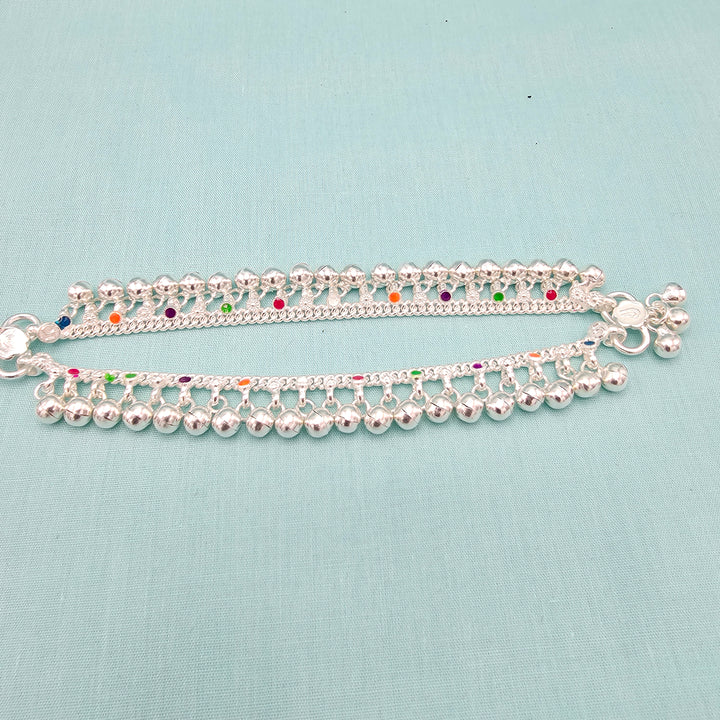 Infants/ kids Silver anklets