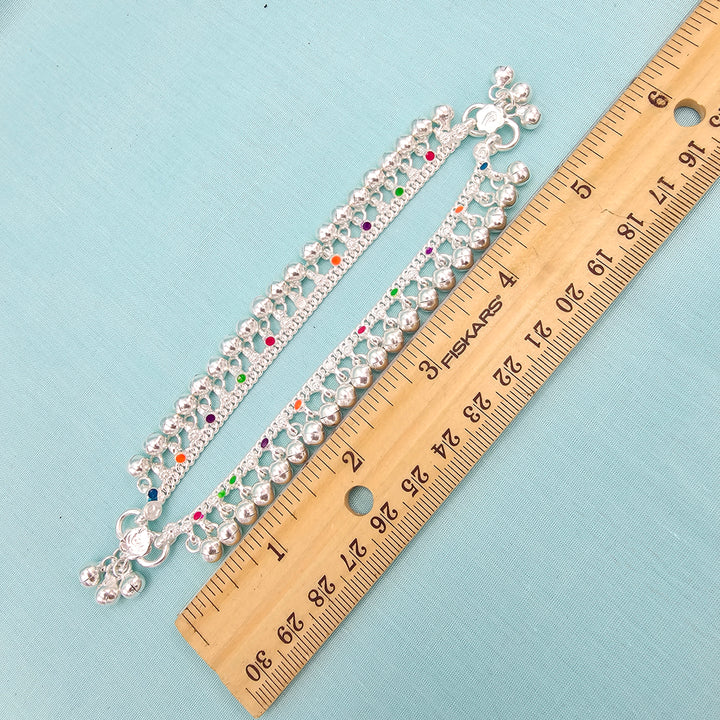 Infants/ kids Silver anklets