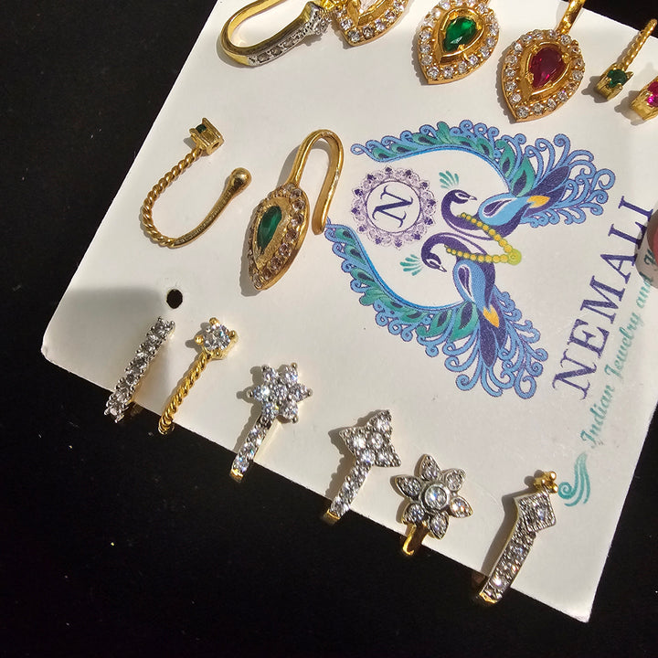 92.5 Silver Nose pins