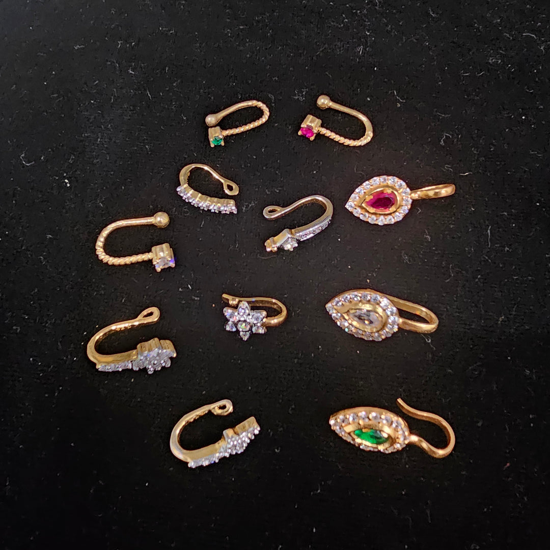 92.5 Silver Nose pins