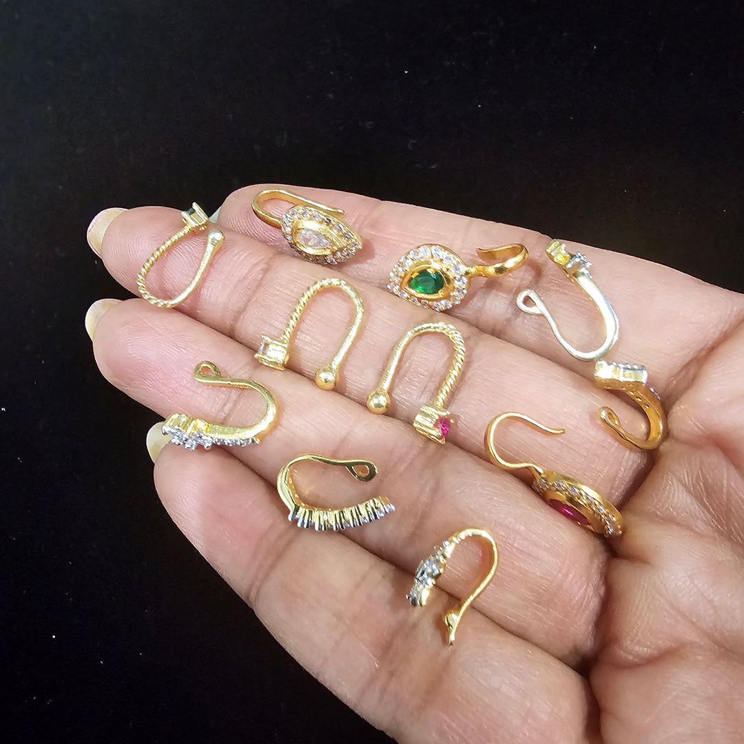 92.5 Silver Nose pins
