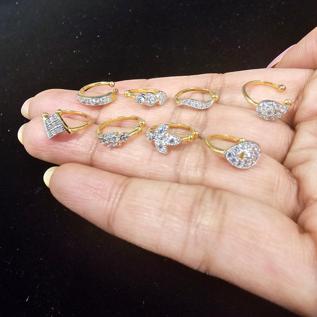 Silver Mini Nose rings