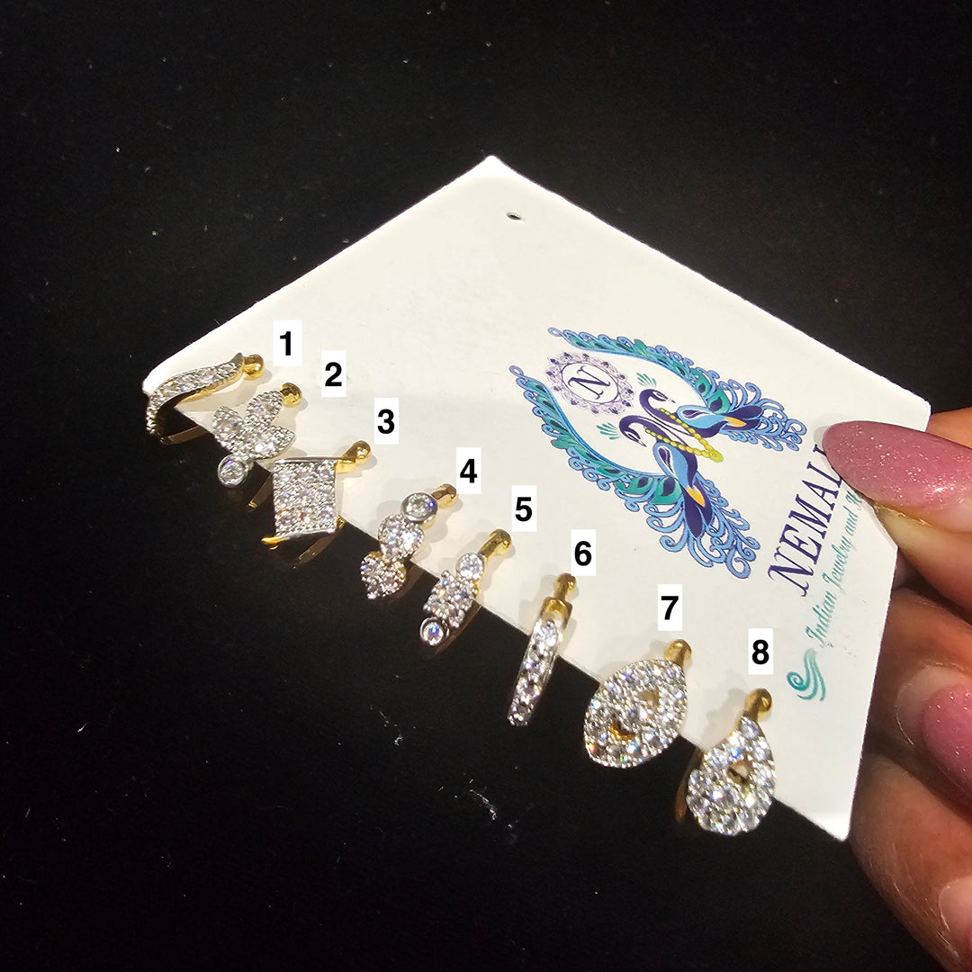 Silver Mini Nose rings